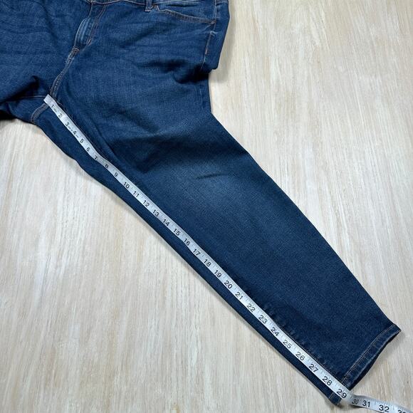 Lane Bryant Flex Magic Waistband Signature Fit Mid Rise Skinny Jeans Plus 22 - Picture 8 of 15